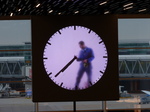 FZ030602 Painted clock at Schiphol airport.jpg